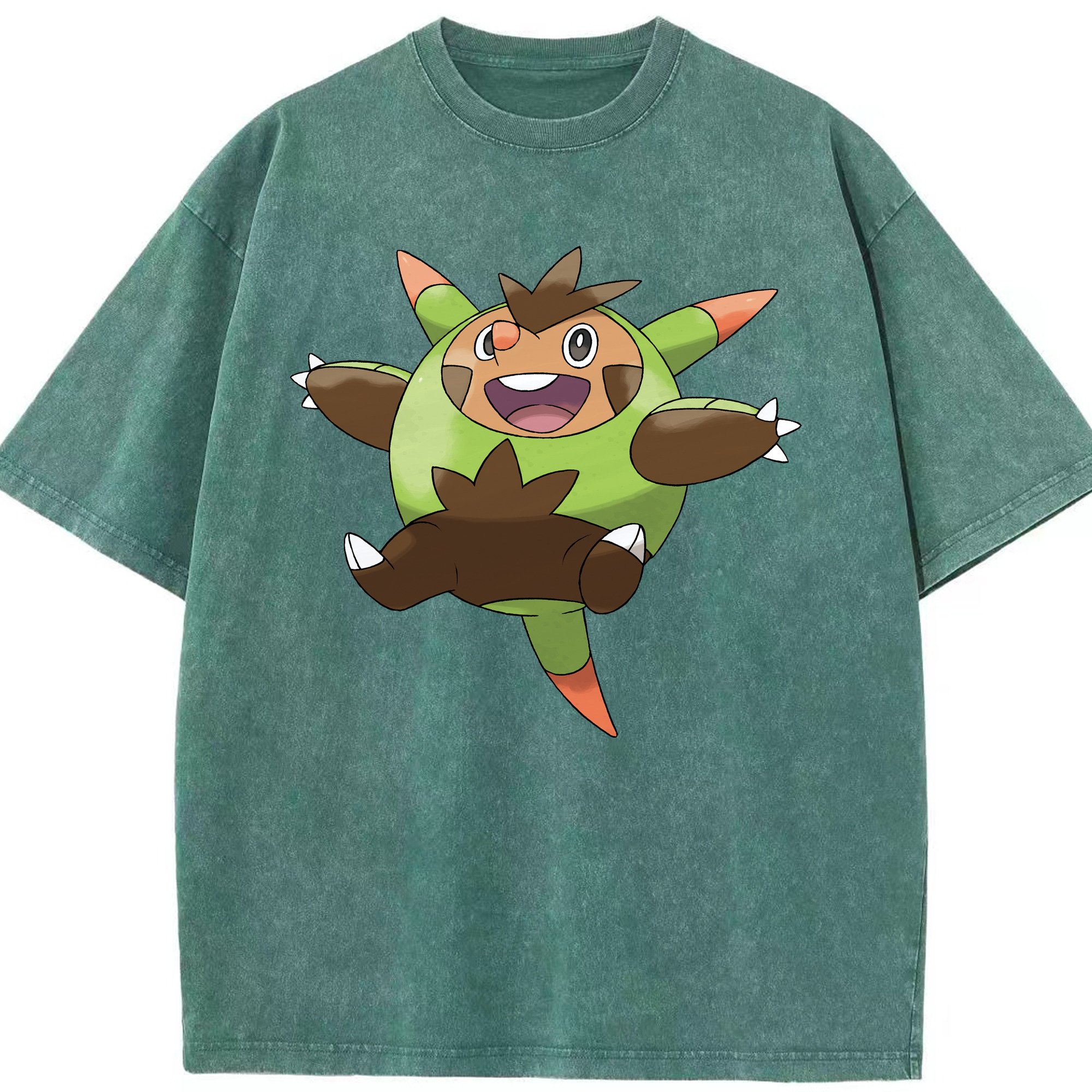 （画像用） ポケットモンスター Pokémon 綿100% ヴィンテージ風 半袖Tシャツ（フロントプリント）
